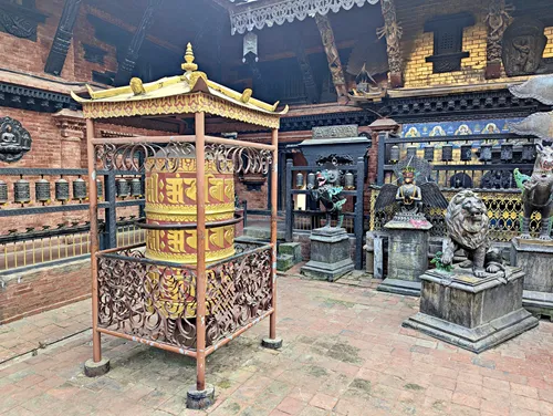 Oku Bahal Rudra Varna Mahavihar in Patan, Kathmandu