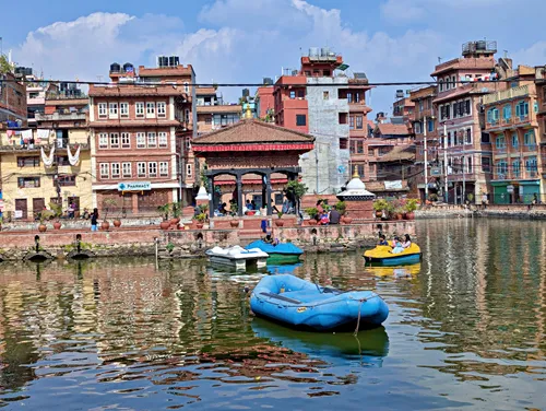 Pimbahal Pukhu in Patan, Kathmandu