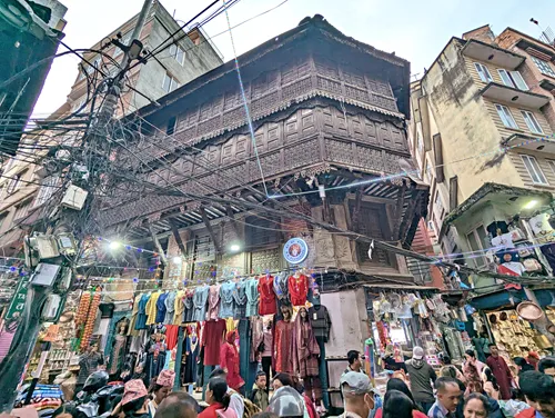 Asan Bazaar in Thamel, Kathmandu