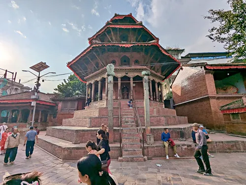 Cyasilim Dega at Kathmandu Durbar Square in Thamel, Kathmandu