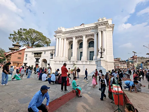 Gaddi Baihak at Kathmandu Durbar Square in Thamel, Kathmandu