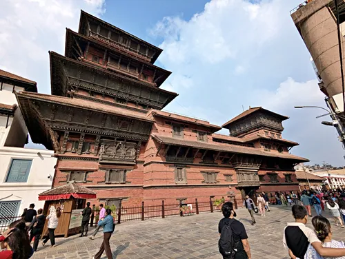 Hanuman Dhoka Palace at Kathmandu Durbar Square in Thamel, Kathmandu