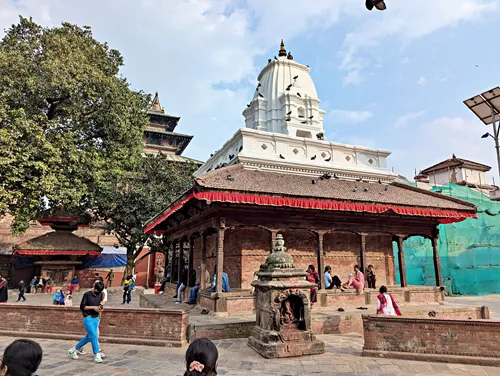Kageswor Mahadev Temple (Bhuvaneswara) at Kathmandu Durbar Square in Thamel, Kathmandu