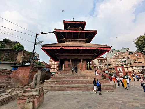 Kotilingeshwar Mahadev Temple at Kathmandu Durbar Square in Thamel, Kathmandu