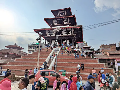 Maju Dega Temple at Kathmandu Durbar Square in Thamel, Kathmandu