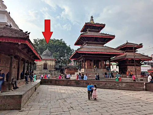 Shree Bhuvaneshwor Mahadev Temple at Kathmandu Durbar Square in Thamel, Kathmandu