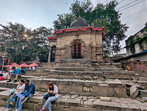 Shree Bhuvaneshwor Mahadev Temple at Kathmandu Durbar Square in Thamel, Kathmandu