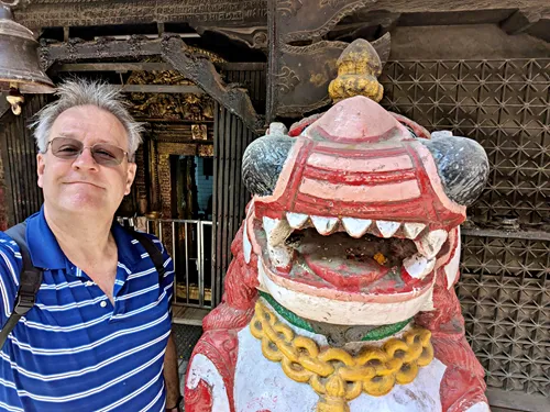 Nardevi Temple in Thamel, Kathmandu