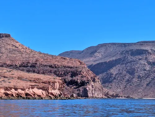 Espiritu Santo Island in La Paz, Mexico