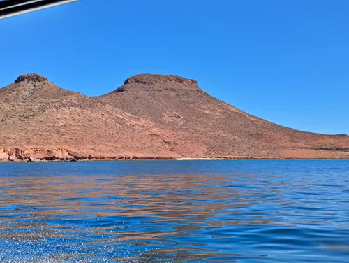 Espiritu Santo Island in La Paz, Mexico