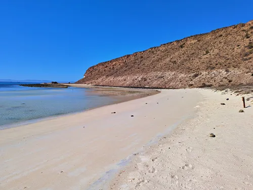 Playa Corralitos on Espiritu Santo tour near in La Paz, Mexico