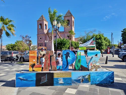 Jardin Velasco in La Paz, Mexico