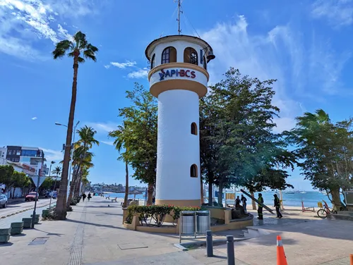 El Faro del Malecon in La Paz, Mexico