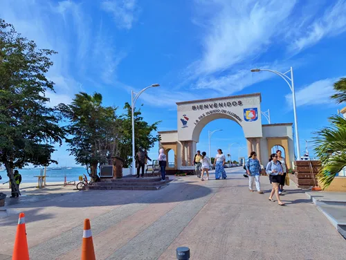 Puerto de la Ilusión (Muelle Fiscal) in La Paz, Mexico
