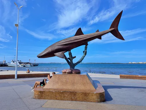 Tiburón Ballena / Whale Shark Monument in La Paz, Mexico