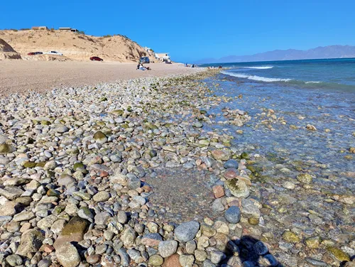 Playa Agua Caliente in La Paz, Mexico
