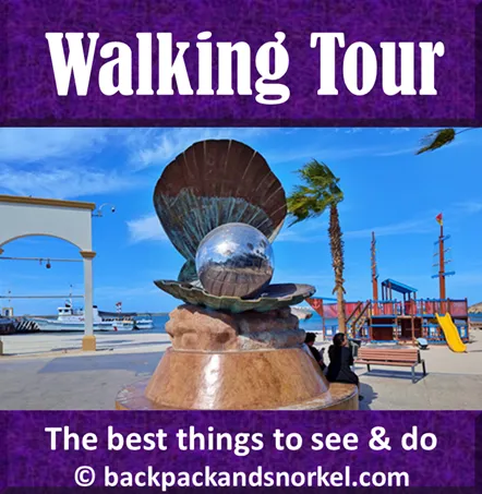 Backpack and Snorkel Travel Guide for La Paz, Mexico - La Paz, Mexico Purple Travel Guide
