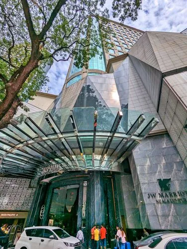 facade of the JW Marriott Kuala Lumpur in Malaysia