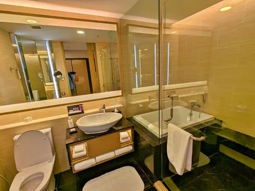 bathroom at the JW Marriott Kuala Lumpur in Malaysia