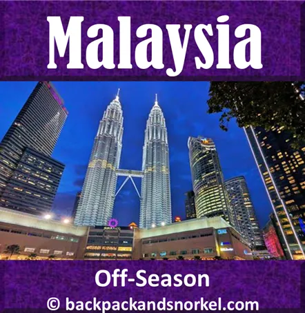 Backpack and Snorkel Travel Guide for Malaysia - Malaysia Purple Travel Guide