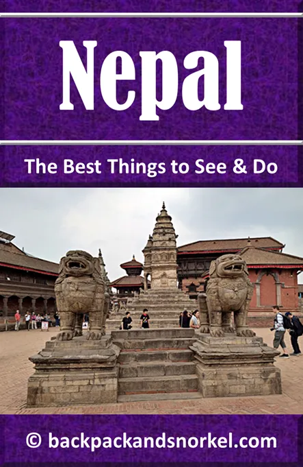 Backpack and Snorkel Nepal Travel Guide - Nepal Purple Travel Guide