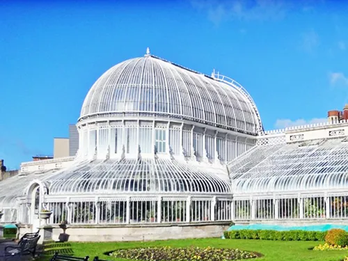 Botanic Gardens in Belfast in Northern Ireland