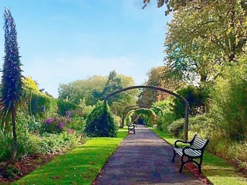 Botanic Gardens in Belfast in Northern Ireland