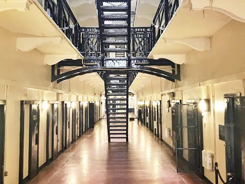 Crumlin Road Gaol in Belfast in Northern Ireland