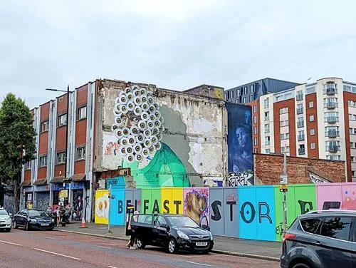 Street Art in Belfast in Northern Ireland