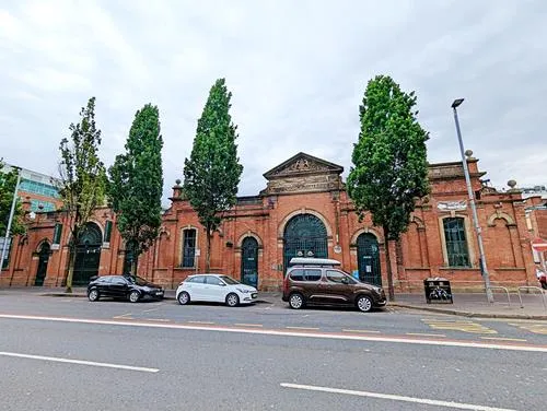 St George's Market in Belfast in Northern Ireland