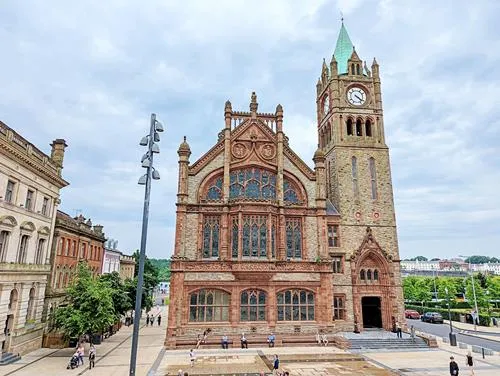 Guildhall in Derry in Northern Ireland