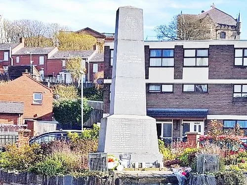 Bloody Sunday Obelisk Memorial in Derry in Northern Ireland