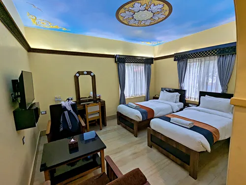 Bedroom at Hotel ABC Boutique Hotel in Pokhara