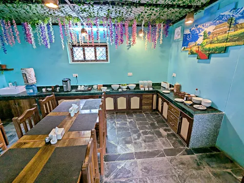 Breakfast room at Hotel ABC Boutique Hotel in Pokhara