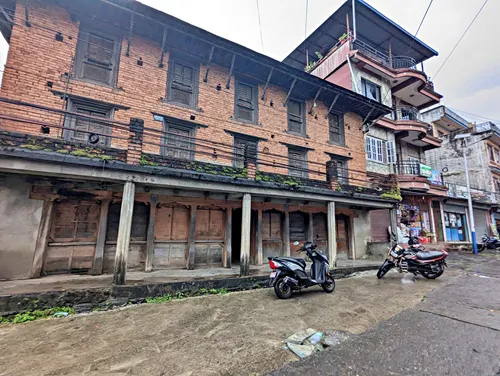 Old Pokhara Bazaar in Pokhara, Nepal