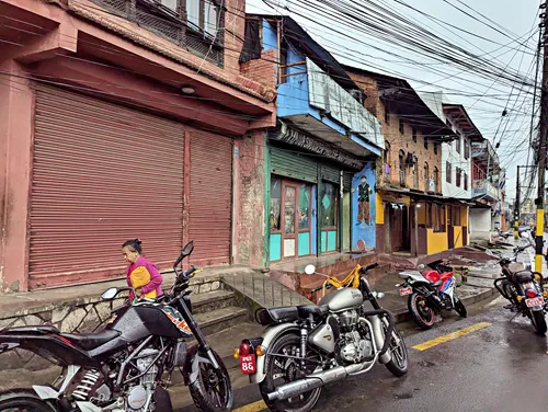 Old Pokhara Bazaar in Pokhara, Nepal