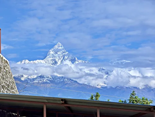 Sarangkot View Tower in Pokhara, Nepal