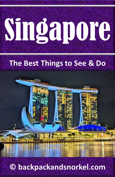 Backpack and Snorkel Singapore Travel Guide - Singapore Purple Travel Guide