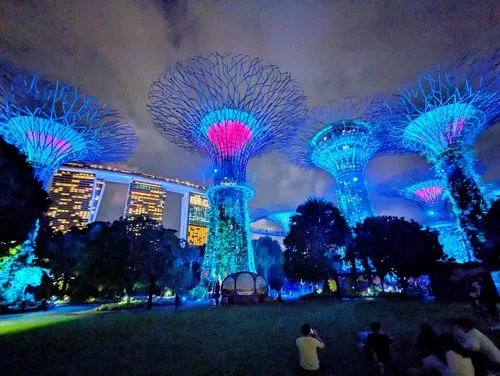 Garden Rhapsody Show at Gardens by the Bay in Singapore
