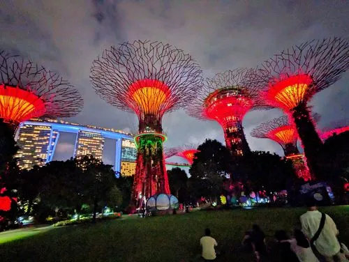 Garden Rhapsody Show at Gardens by the Bay in Singapore
