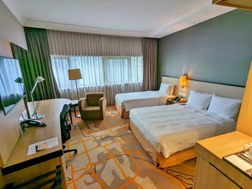 Bedroom at the Holiday Inn Singapore Atrium in Singapore