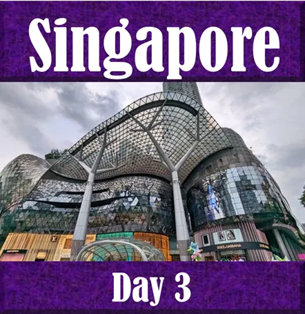 Day 3 Itinerary in the Backpack and Snorkel Travel Guide for Singapore - Singapore Purple Travel Guide