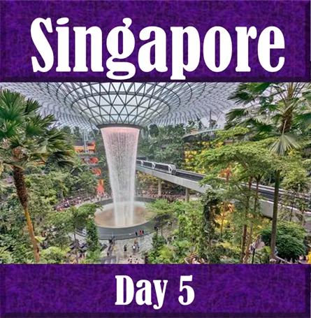 Day 5 Itinerary in the Backpack and Snorkel Travel Guide for Singapore - Singapore Purple Travel Guide