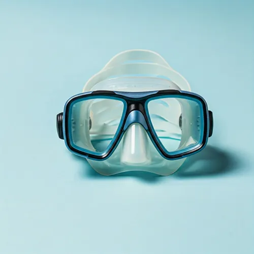 Photo of a snorkeling mask