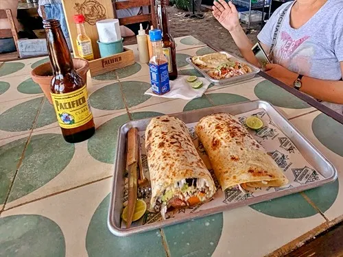 Barracuda Cantina on Playa Los Cerritos / Cerritos Beach near Todos Santos