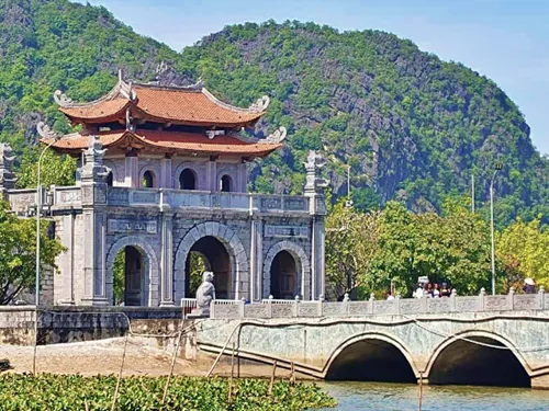 Hoa Lư Ancient Capital in Ninh Binh in Vietnam