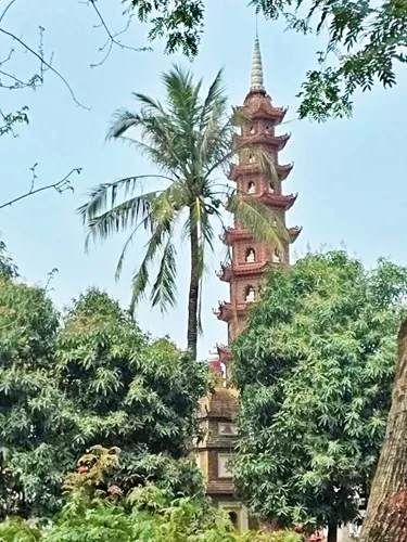 Trấn Quốc Pagoda in Hanoi in Vietnam