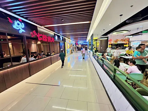 Photo of two restaurants in Saigon Centre in Ho Chi Minh City in Vietnam