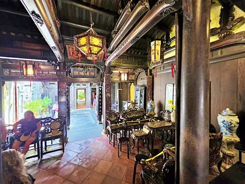 Old House of Tan Ky in Hoi An in Vietnam