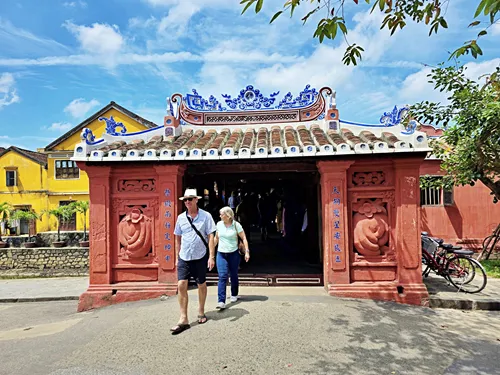 Japanese Covered Bridge in Hoi An in Vietnam